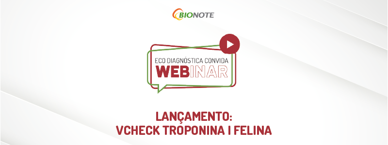 Banner - Webinar - Lançamento Vcheck Troponina I Felina