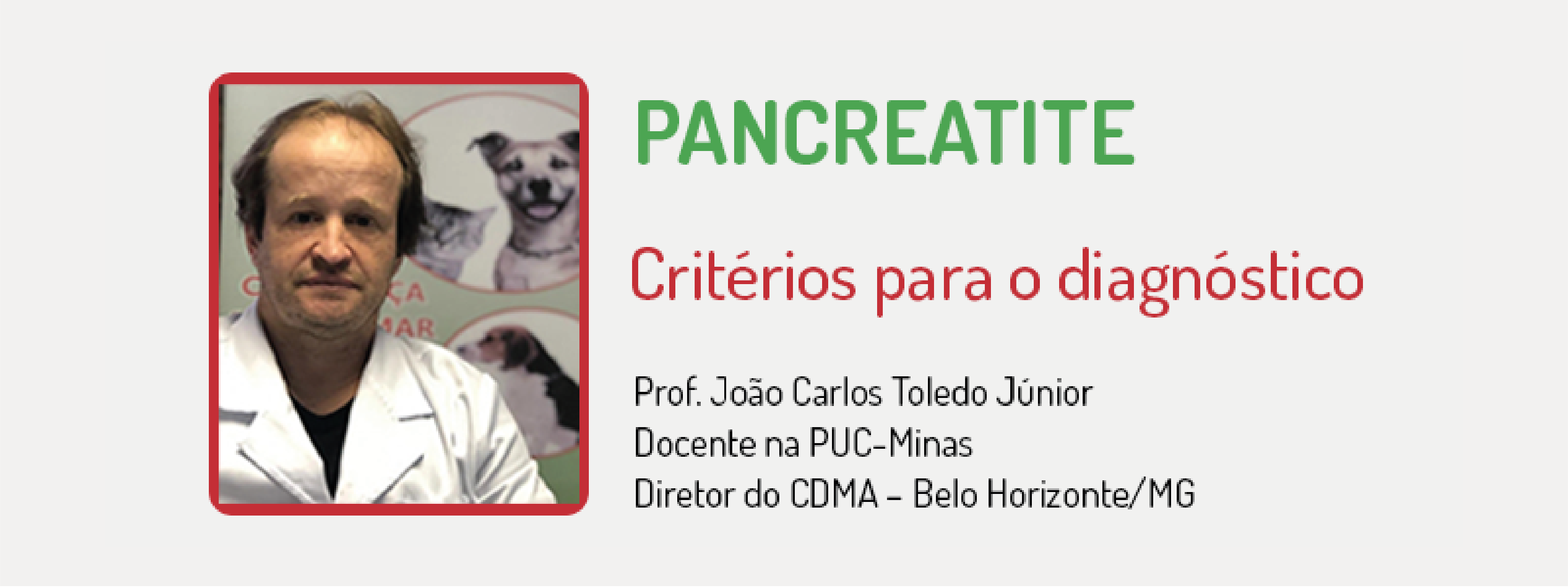 Banner - Webinar - Pancreatite: Critérios para o Diagnóstico